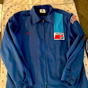 Selling a Pepsi Workers jacket